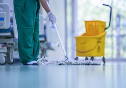 Janitor cleaning Health Facility in Pekin IL